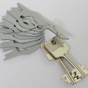 10pcs Jiggler Schlüssel Doppelseitig Auto Schlüssel Öffner